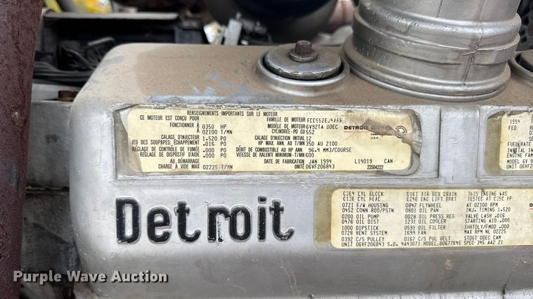 image for item EA2010 1994 Spartan Charger fire truck