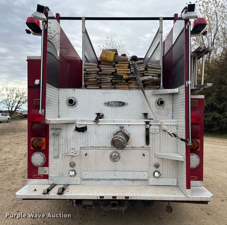 image for item EA2011 1998 Pierce Tilt Cab fire truck