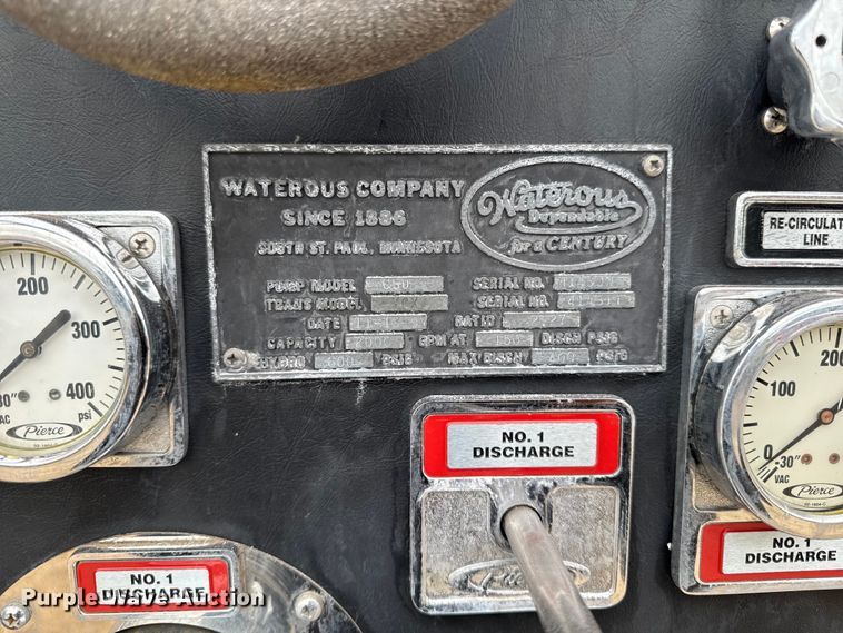 image for item EA2011 1998 Pierce Tilt Cab fire truck