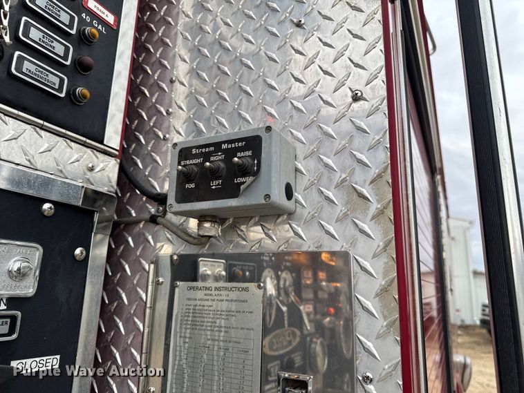 image for item EA2011 1998 Pierce Tilt Cab fire truck