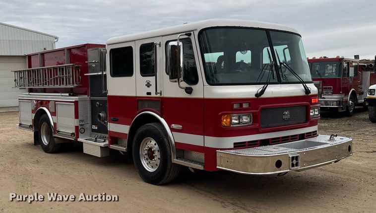 image for item EA2012 2004 American LaFrance Metro pumper fire truck