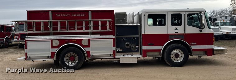 image for item EA2012 2004 American LaFrance Metro pumper fire truck