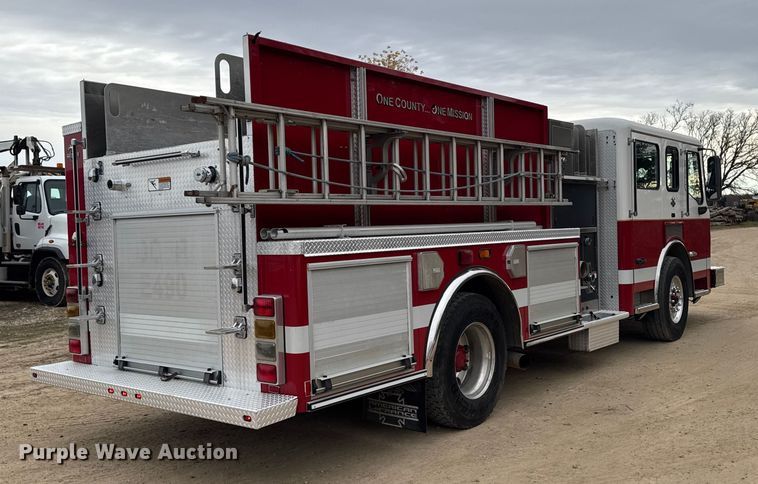 image for item EA2012 2004 American LaFrance Metro pumper fire truck