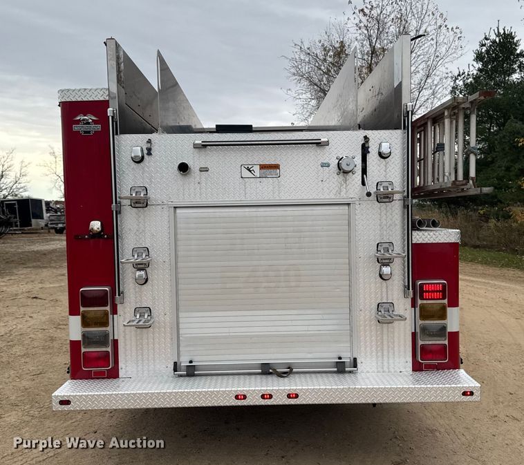 image for item EA2012 2004 American LaFrance Metro pumper fire truck