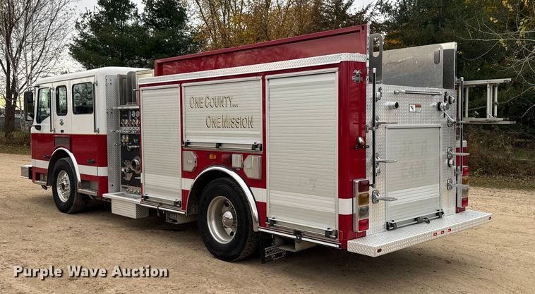 image for item EA2012 2004 American LaFrance Metro pumper fire truck