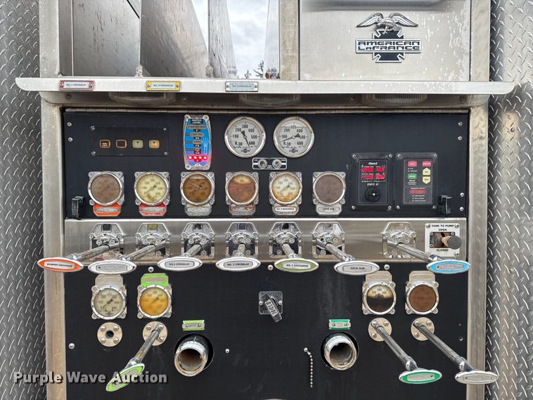 image for item EA2012 2004 American LaFrance Metro pumper fire truck