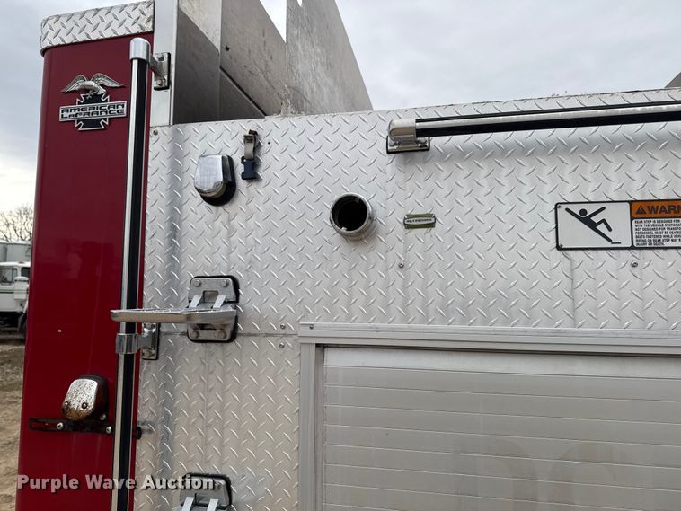 image for item EA2012 2004 American LaFrance Metro pumper fire truck