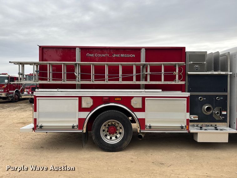 image for item EA2012 2004 American LaFrance Metro pumper fire truck