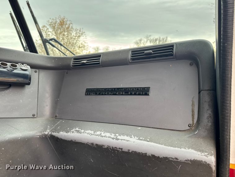 image for item EA2012 2004 American LaFrance Metro pumper fire truck