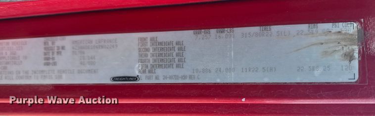 image for item EA2012 2004 American LaFrance Metro pumper fire truck