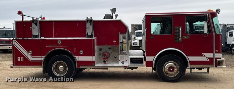 image for item EA2013 1995 Spartan fire truck