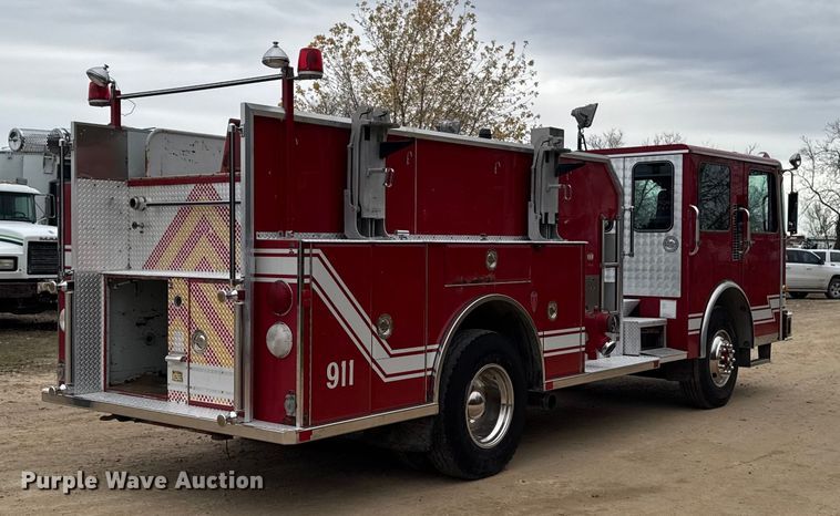 image for item EA2013 1995 Spartan fire truck