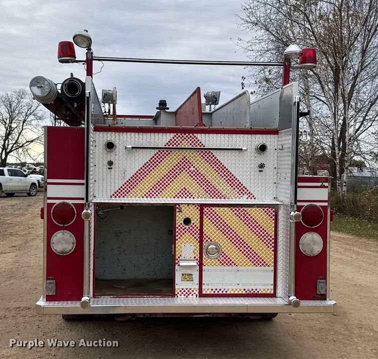 image for item EA2013 1995 Spartan fire truck