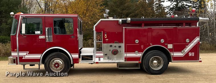 image for item EA2013 1995 Spartan fire truck