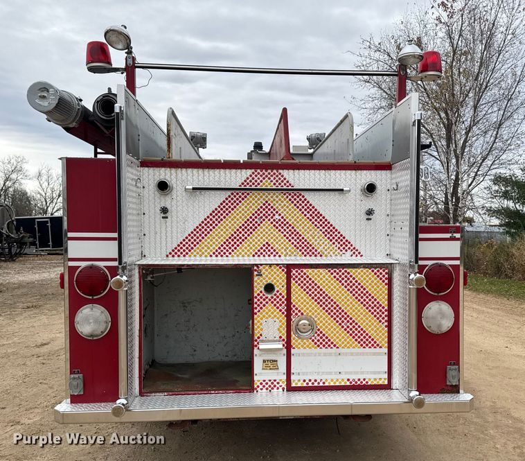 image for item EA2013 1995 Spartan fire truck