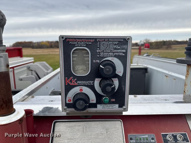 image for item EA2013 1995 Spartan fire truck