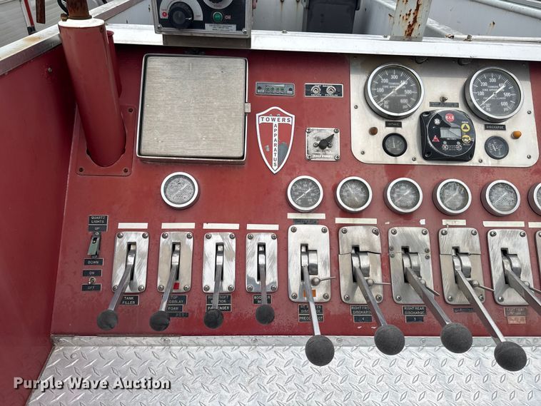 image for item EA2013 1995 Spartan fire truck