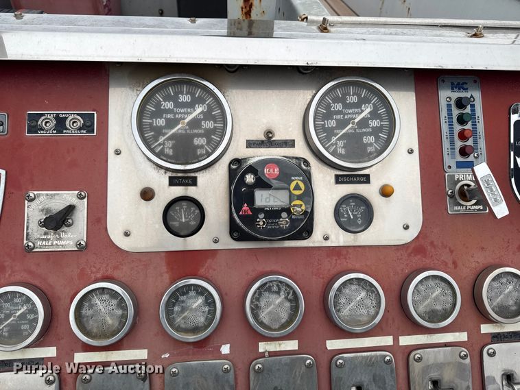 image for item EA2013 1995 Spartan fire truck