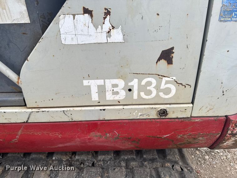 image for item EA2091 2006 Takeuchi TB135 mini excavator