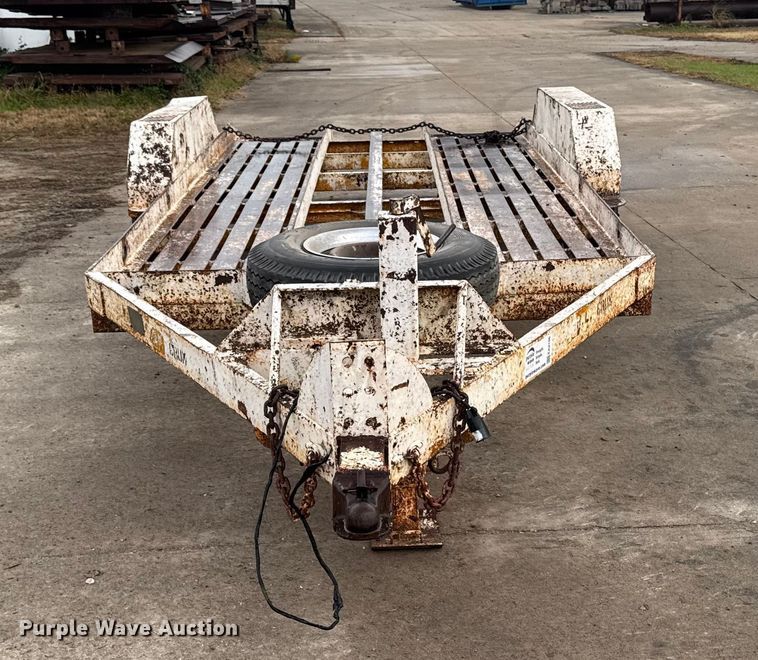 image for item EA2106 1979 Belshe utility trailer