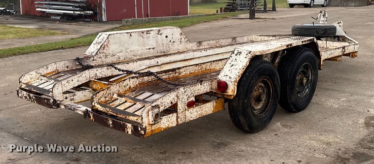 image for item EA2106 1979 Belshe utility trailer