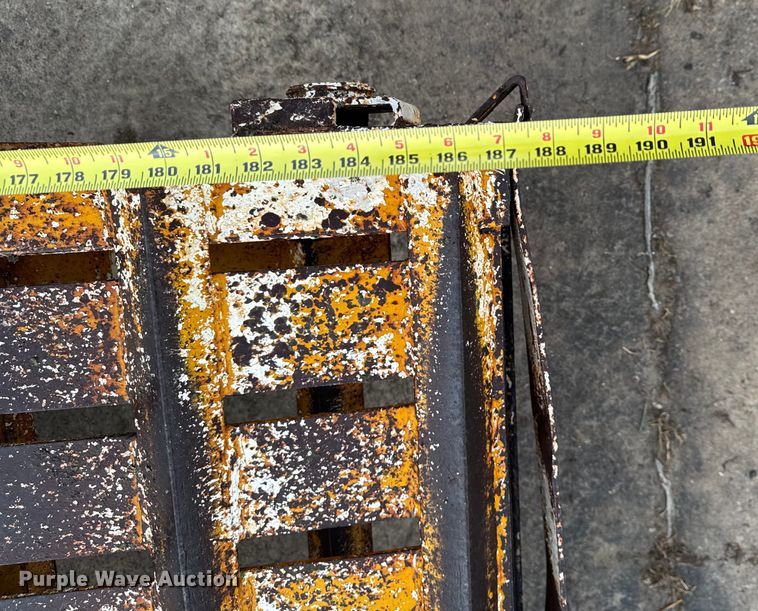 image for item EA2106 1979 Belshe utility trailer