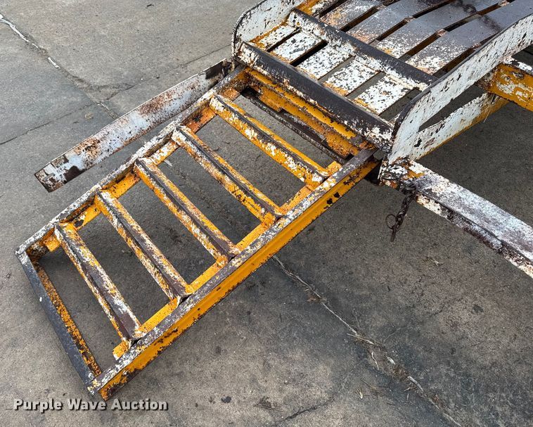 image for item EA2106 1979 Belshe utility trailer