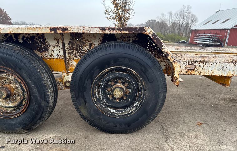 image for item EA2106 1979 Belshe utility trailer