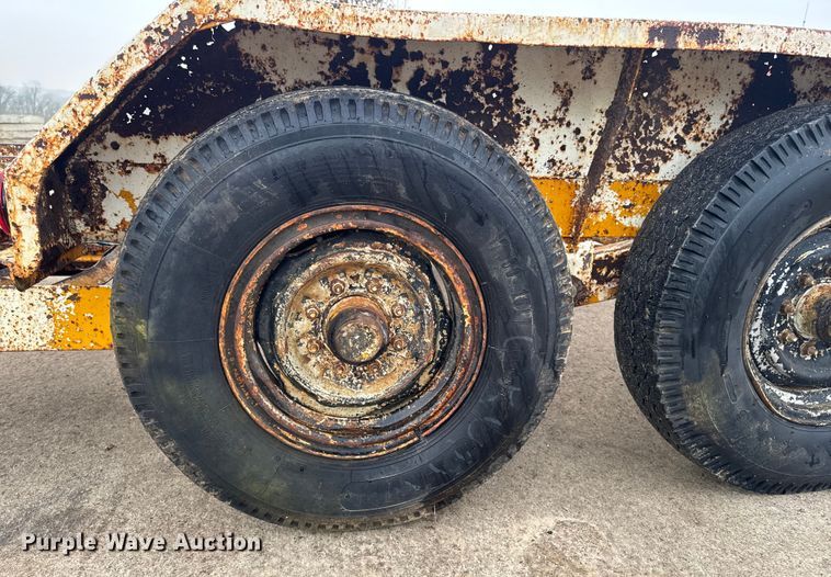 image for item EA2106 1979 Belshe utility trailer