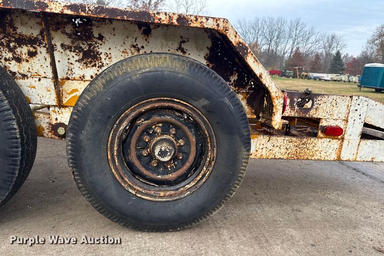 image for item EA2106 1979 Belshe utility trailer