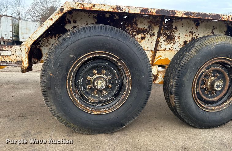 image for item EA2106 1979 Belshe utility trailer