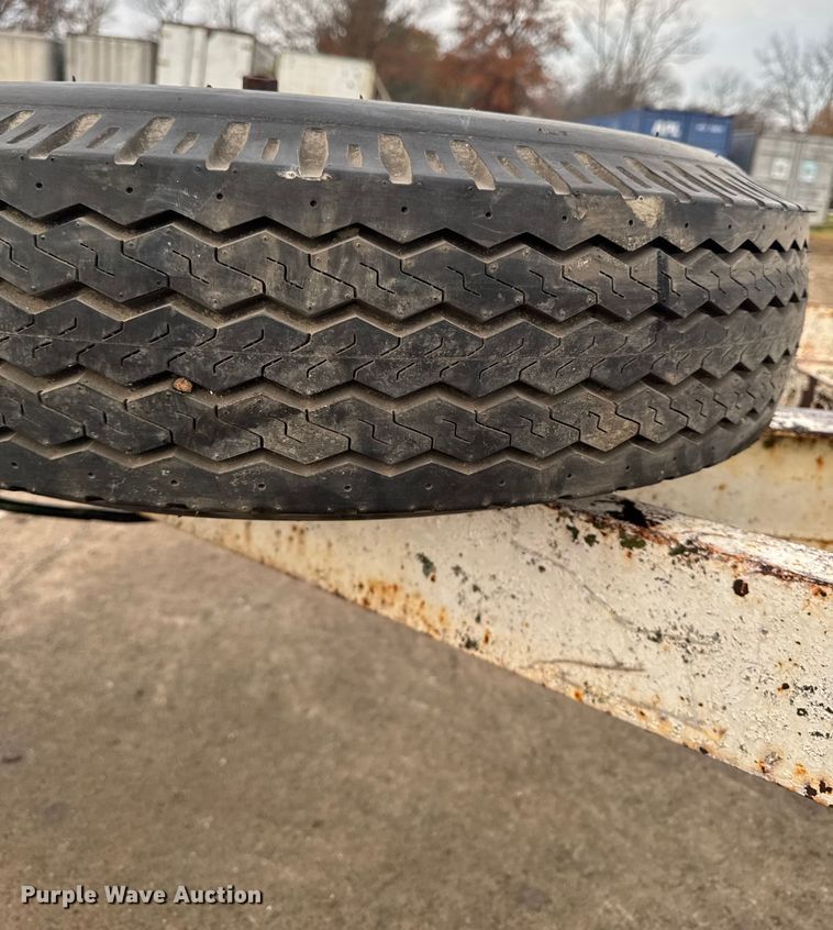 image for item EA2106 1979 Belshe utility trailer