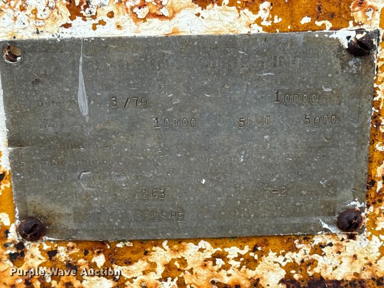 image for item EA2106 1979 Belshe utility trailer