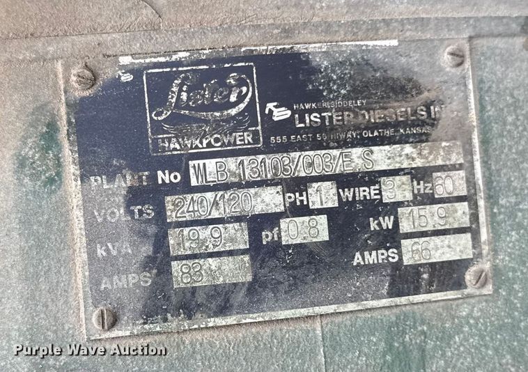 image for item EA2111 (2) generators