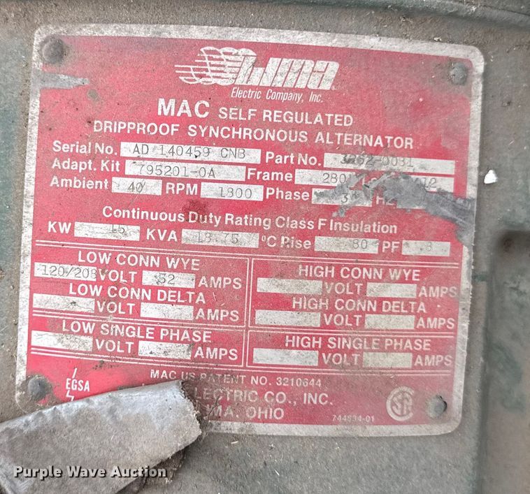 image for item EA2111 (2) generators