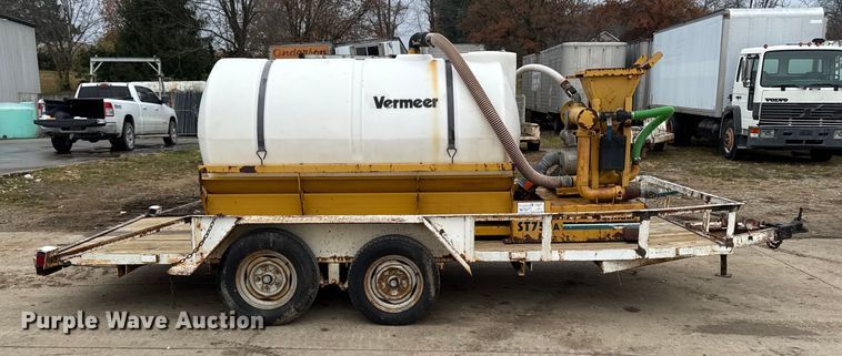 image for item EA2117 1993 Shop built equipment trailer with fluid mixing system