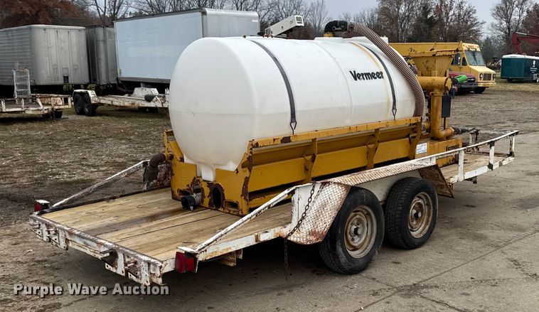 image for item EA2117 1993 Shop built equipment trailer with fluid mixing system