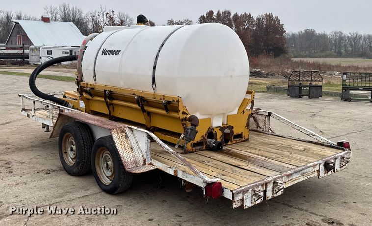 image for item EA2117 1993 Shop built equipment trailer with fluid mixing system