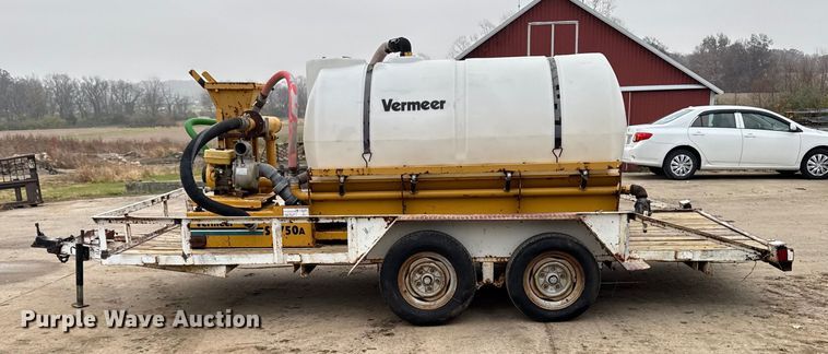 image for item EA2117 1993 Shop built equipment trailer with fluid mixing system