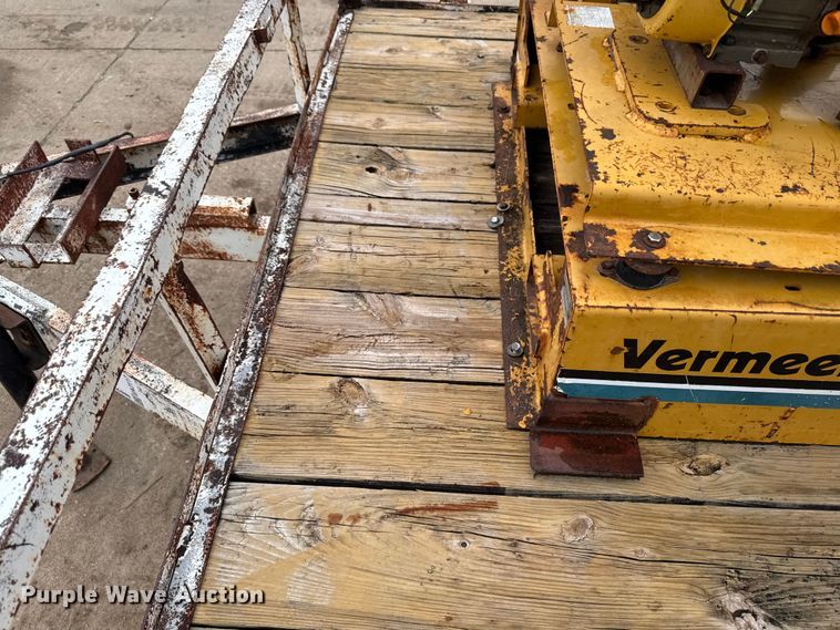 image for item EA2117 1993 Shop built equipment trailer with fluid mixing system