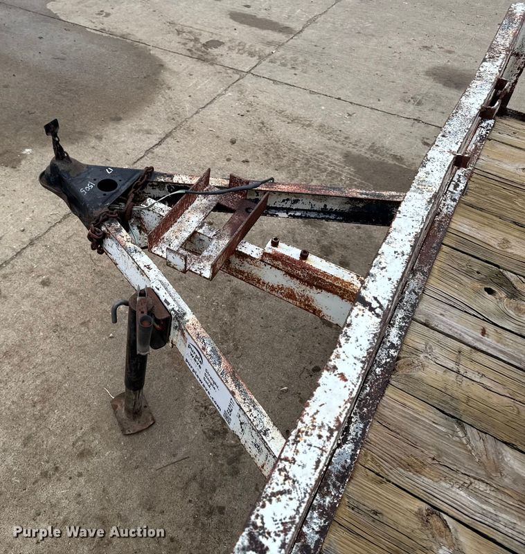 image for item EA2117 1993 Shop built equipment trailer with fluid mixing system