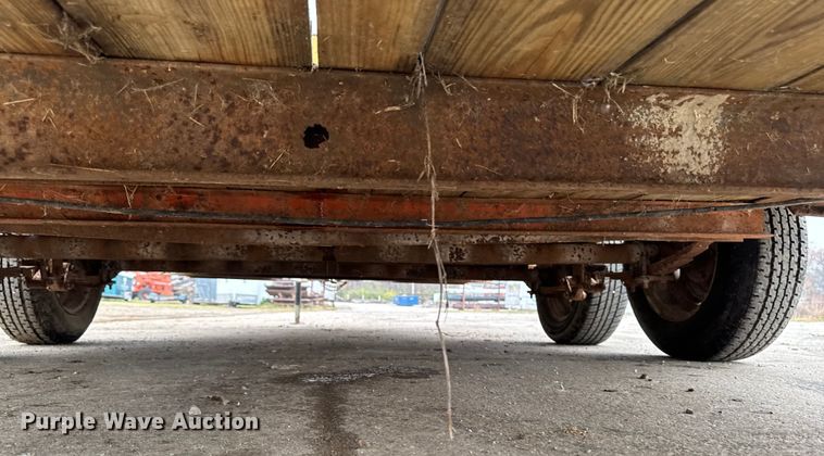 image for item EA2117 1993 Shop built equipment trailer with fluid mixing system