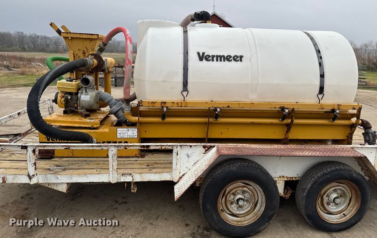 image for item EA2117 1993 Shop built equipment trailer with fluid mixing system