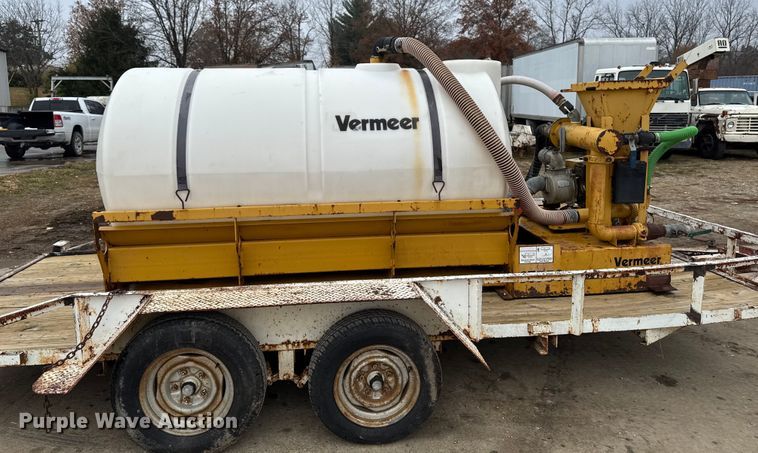 image for item EA2117 1993 Shop built equipment trailer with fluid mixing system