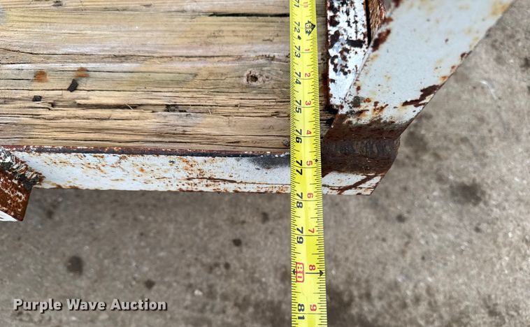 image for item EA2117 1993 Shop built equipment trailer with fluid mixing system