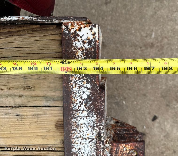 image for item EA2117 1993 Shop built equipment trailer with fluid mixing system