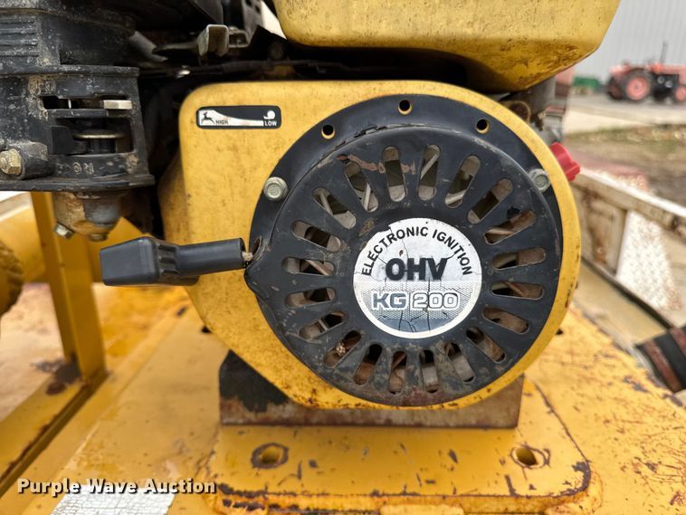 image for item EA2117 1993 Shop built equipment trailer with fluid mixing system