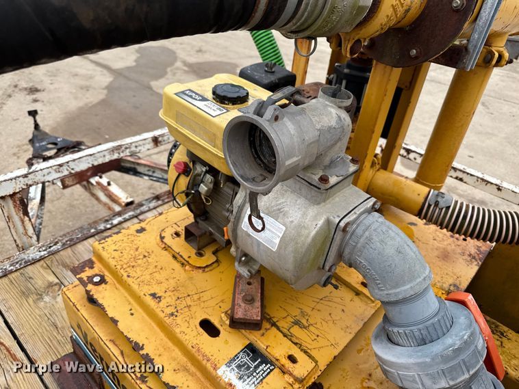 image for item EA2117 1993 Shop built equipment trailer with fluid mixing system