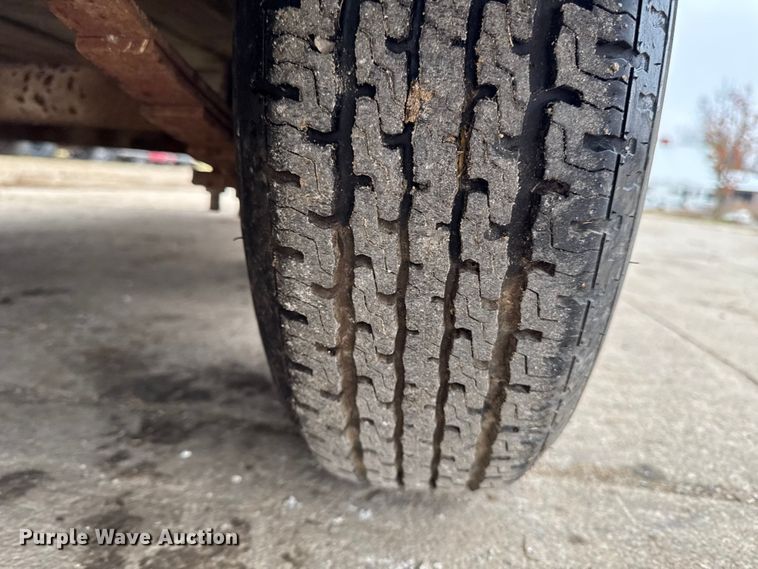 image for item EA2117 1993 Shop built equipment trailer with fluid mixing system