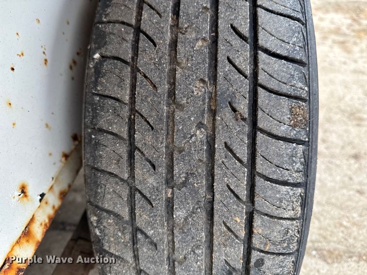 image for item EA2117 1993 Shop built equipment trailer with fluid mixing system